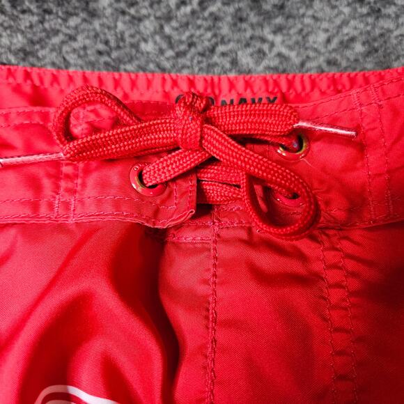 Old Navy Men's Red Swim Shorts - Picture 5 of 10